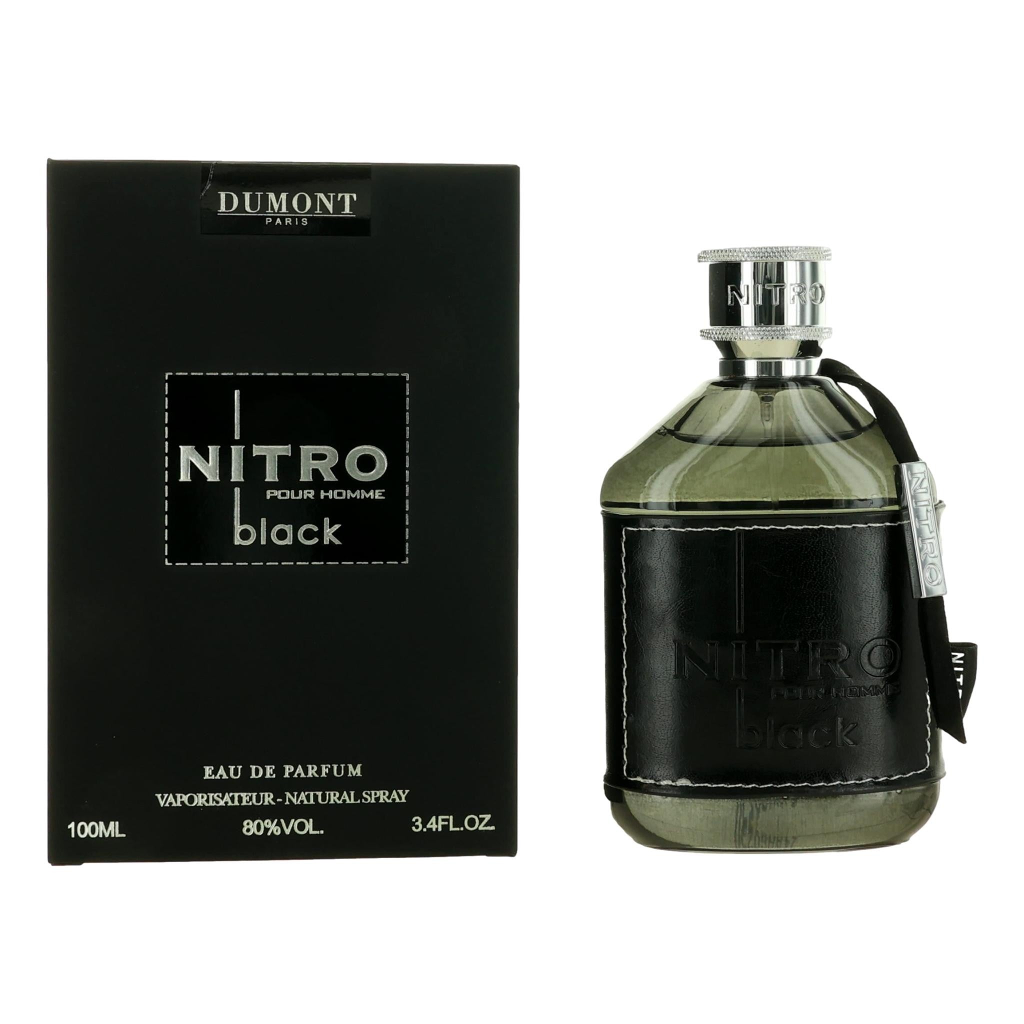 Photo of Nitro Black by Dumont, 3.4 oz EDP Spray for Men